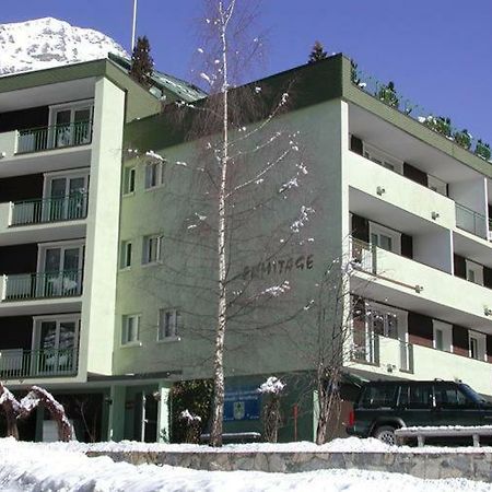 Haus Ermitage Apartment Leukerbad Bagian luar foto