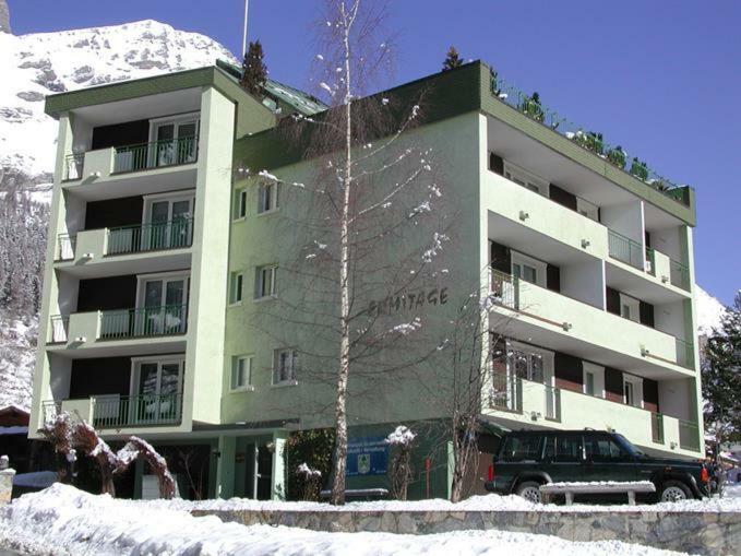 Haus Ermitage Apartment Leukerbad Bagian luar foto
