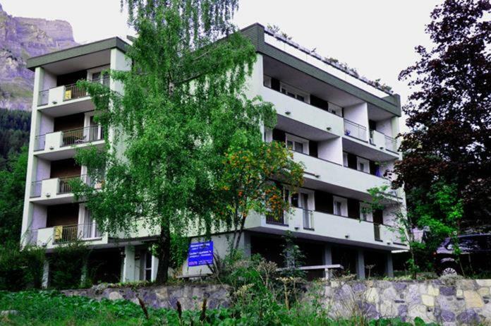 Haus Ermitage Apartment Leukerbad Bagian luar foto