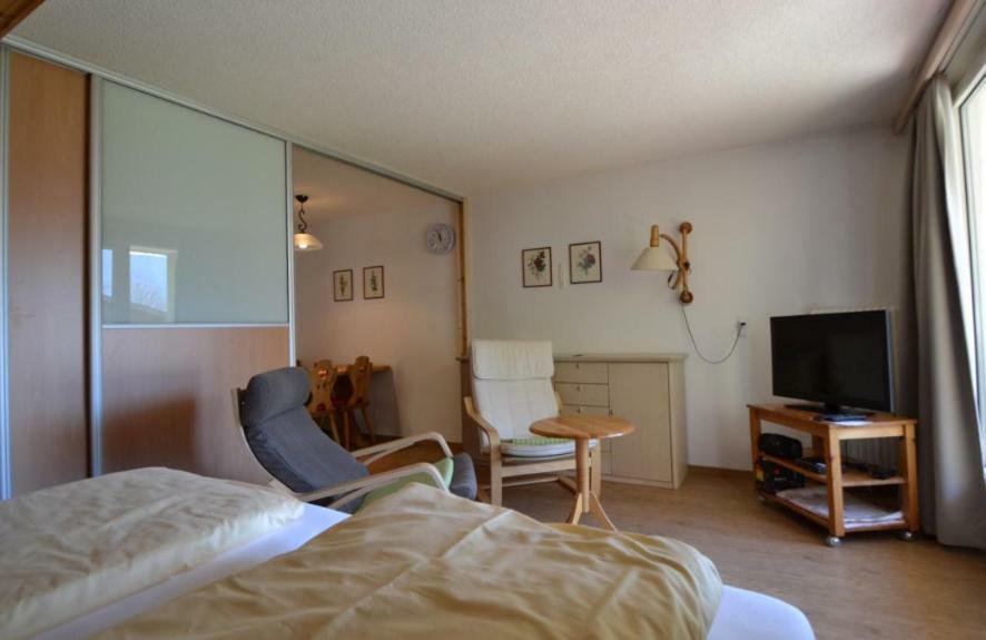 Haus Ermitage Apartment Leukerbad Bagian luar foto