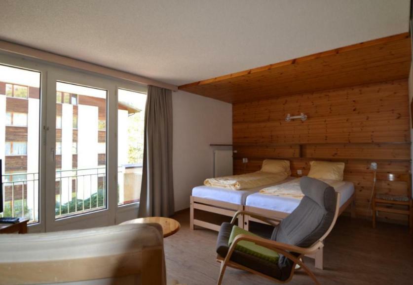 Haus Ermitage Apartment Leukerbad Bagian luar foto